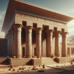 Starożytny egipski budynek