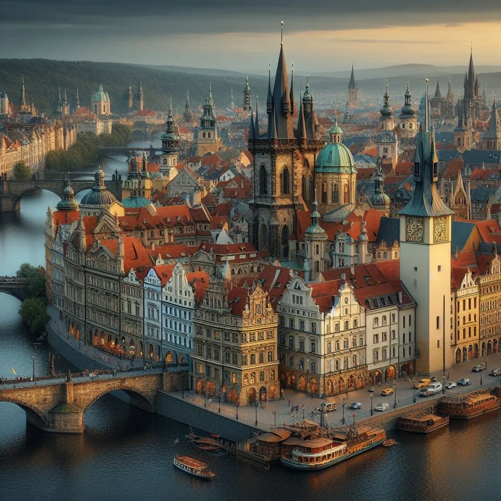 Photography of Prague in the Czech Republic