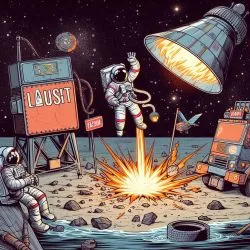 Komiks o porażce Apollo 13